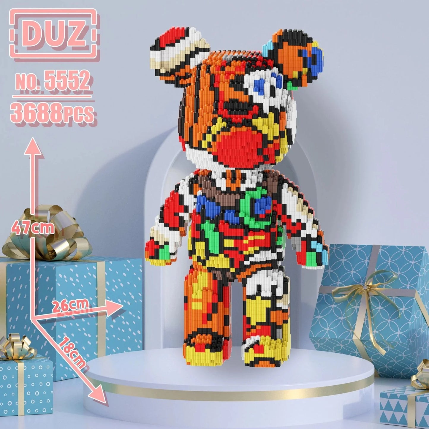 Pixel Bricks Mega Bearbricks Collection