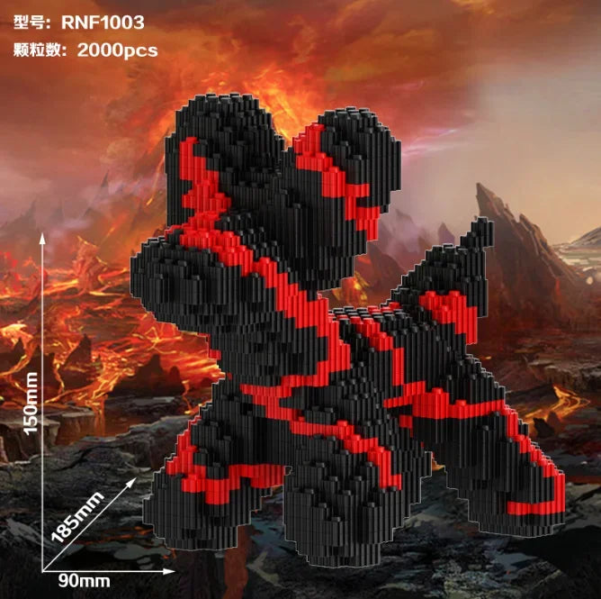 Pixel Bricks Balloon Dog Collection