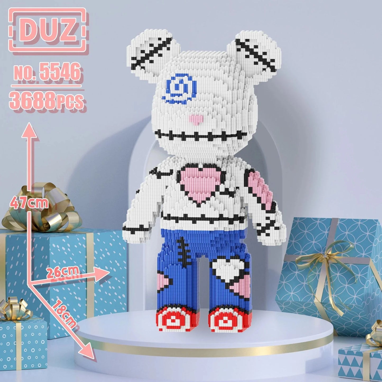 Pixel Bricks Mega Bearbricks Collection