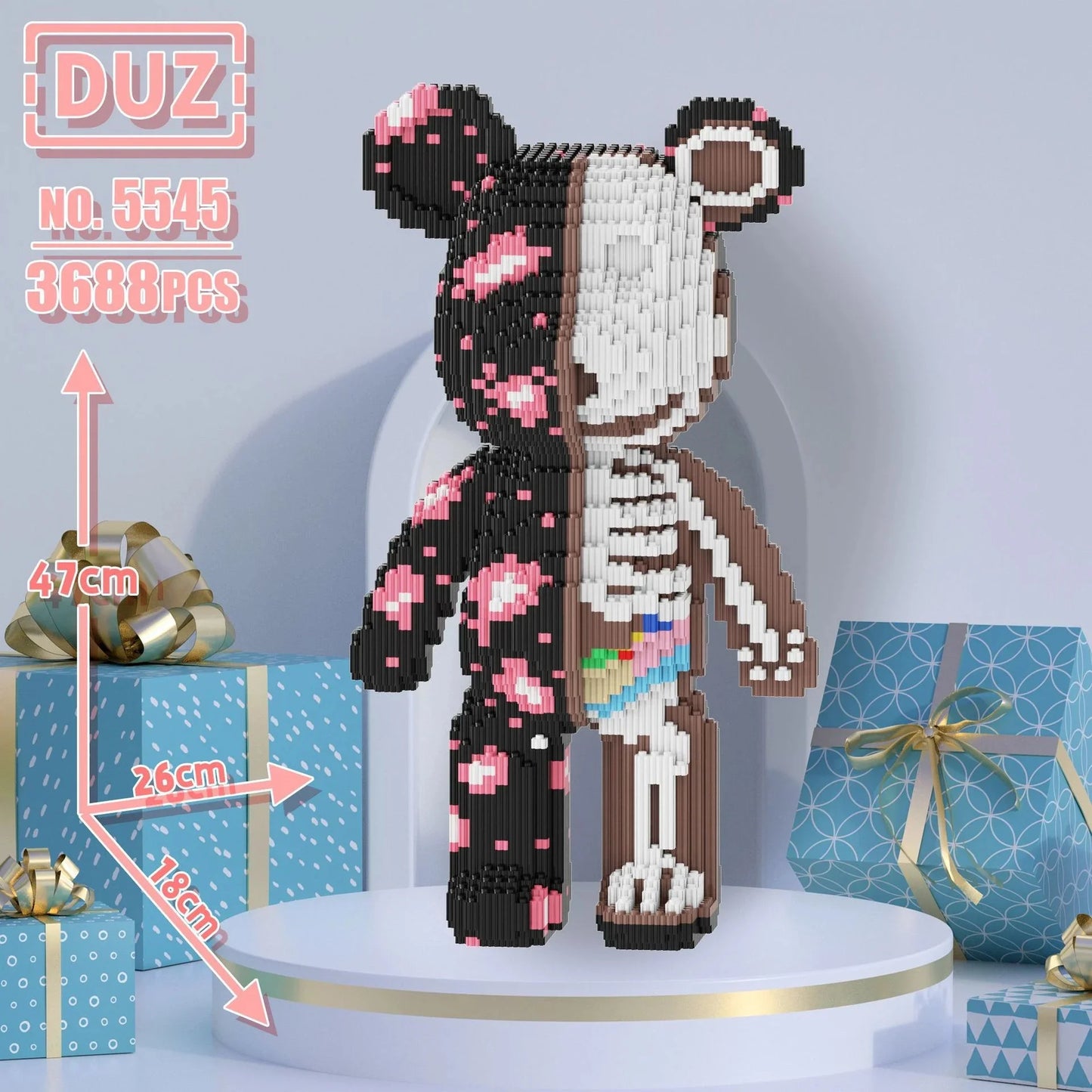 Pixel Bricks Mega Bearbricks Collection