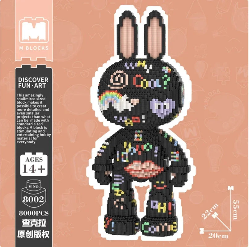 Pixel Bricks Rabbit Bear Collection