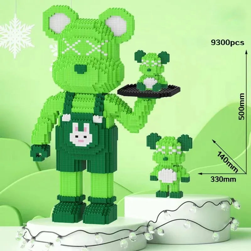 Pixel Bricks Tray Holding Bearbrick Collection