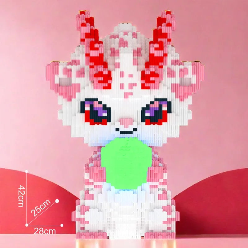 Pixel Bricks Dragon Collection #2
