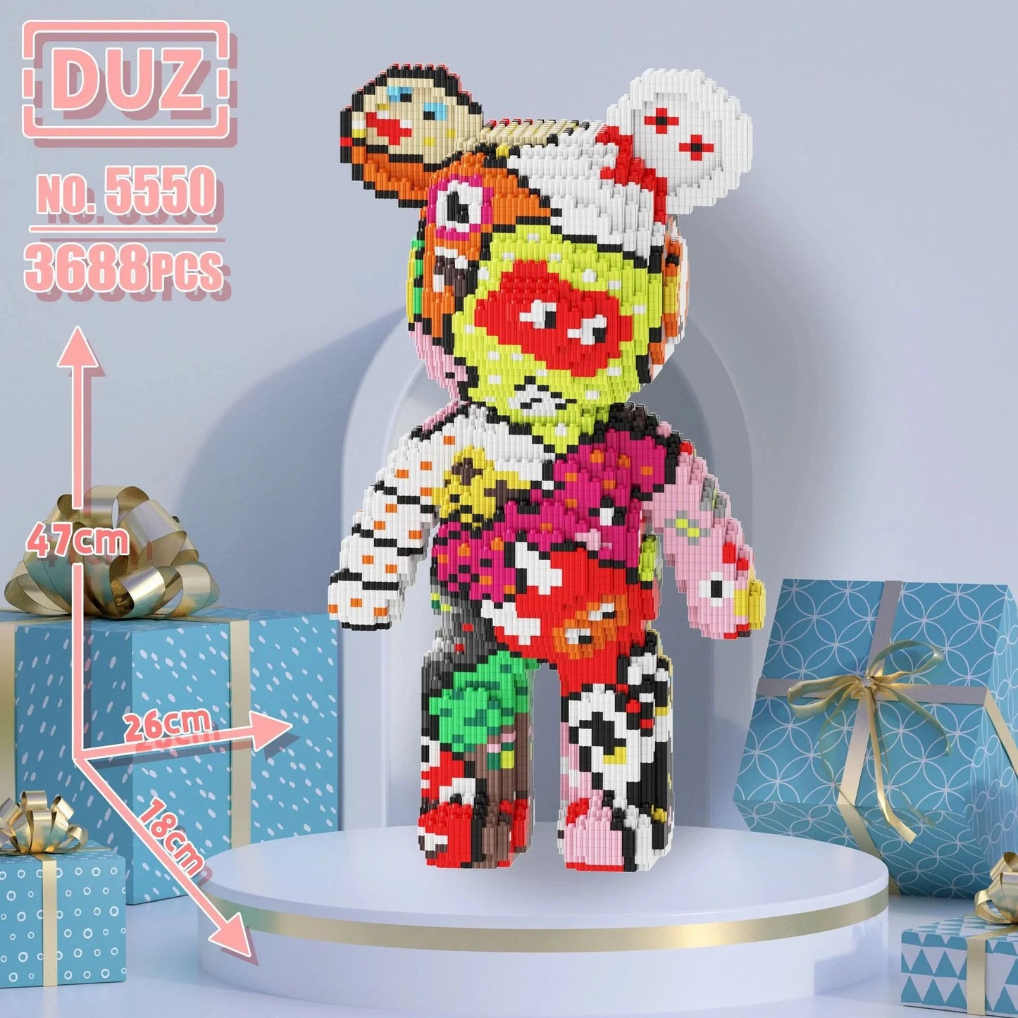 Pixel Bricks Mega Bearbricks Collection