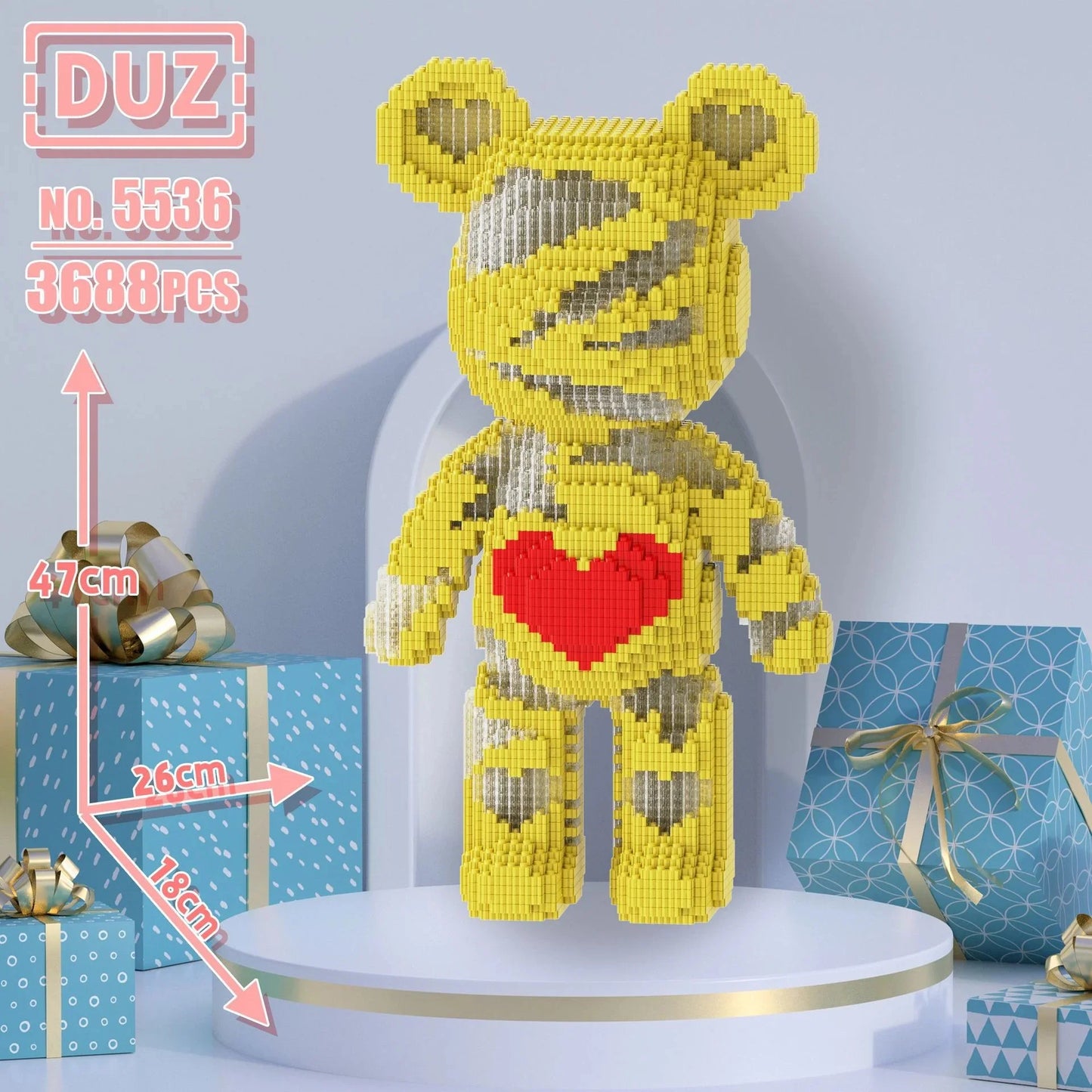 Pixel Bricks Mega Bearbricks Collection
