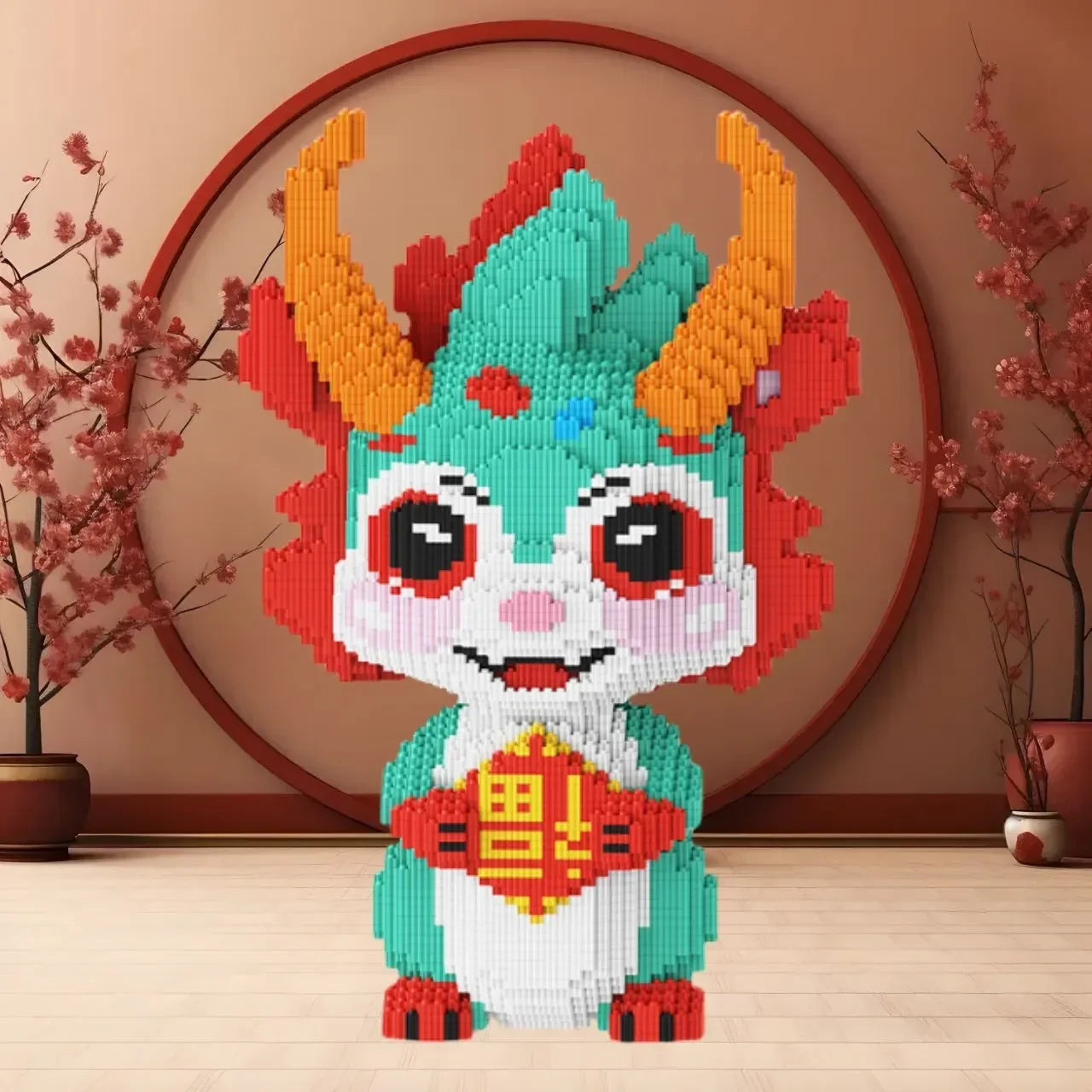 Pixel Bricks Dragon collection