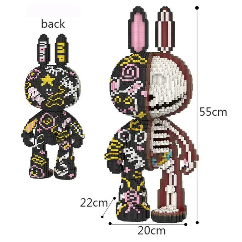 Pixel Bricks Rabbit Bear Collection