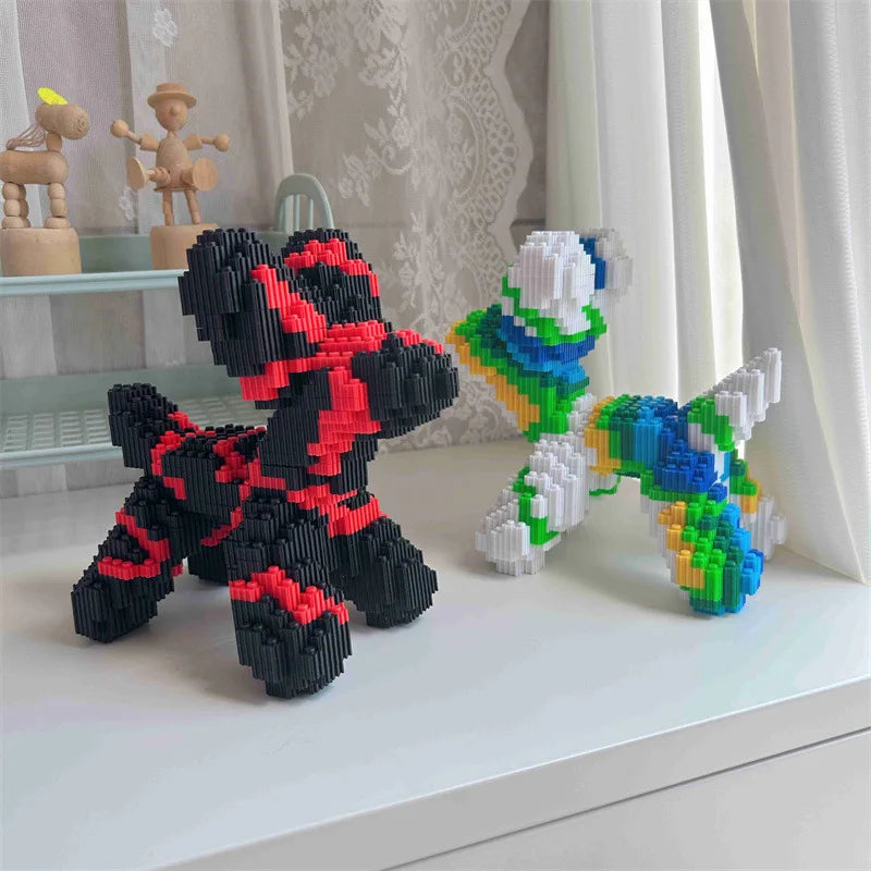Pixel Bricks Balloon Dog Collection