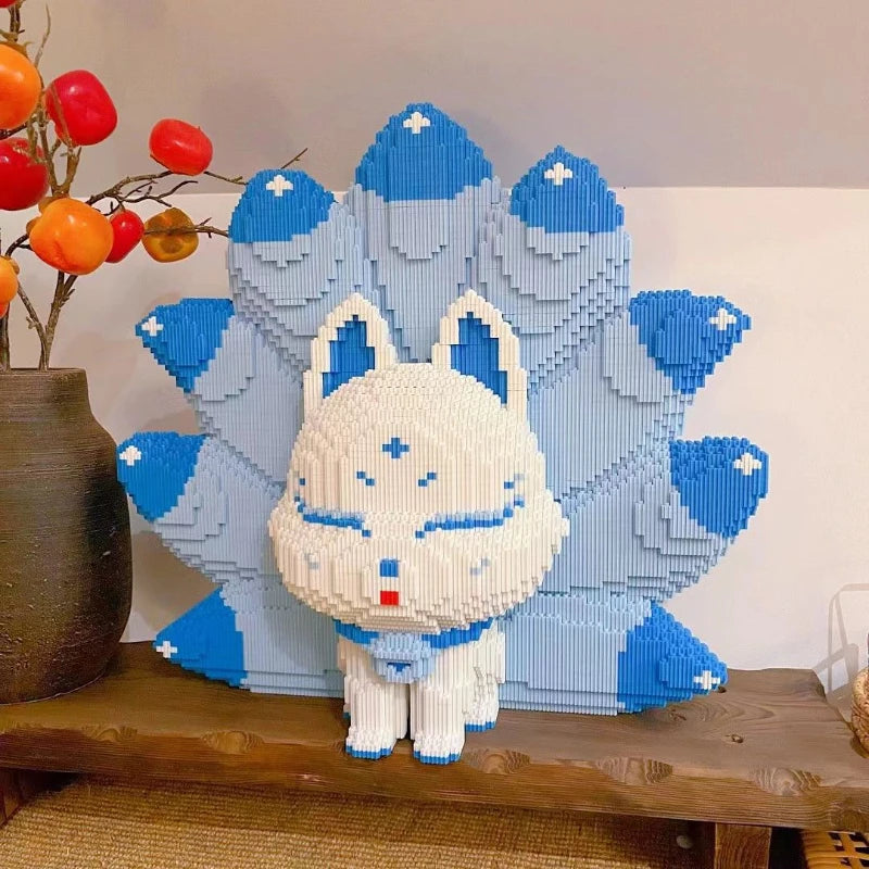 Pixel Bricks Nine-Tailed Fox Collection