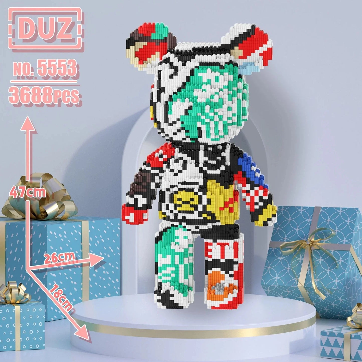 Pixel Bricks Mega Bearbricks Collection