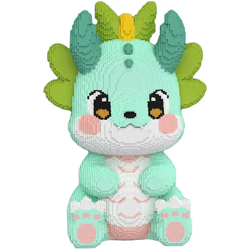 Pixel Bricks Dragon collection
