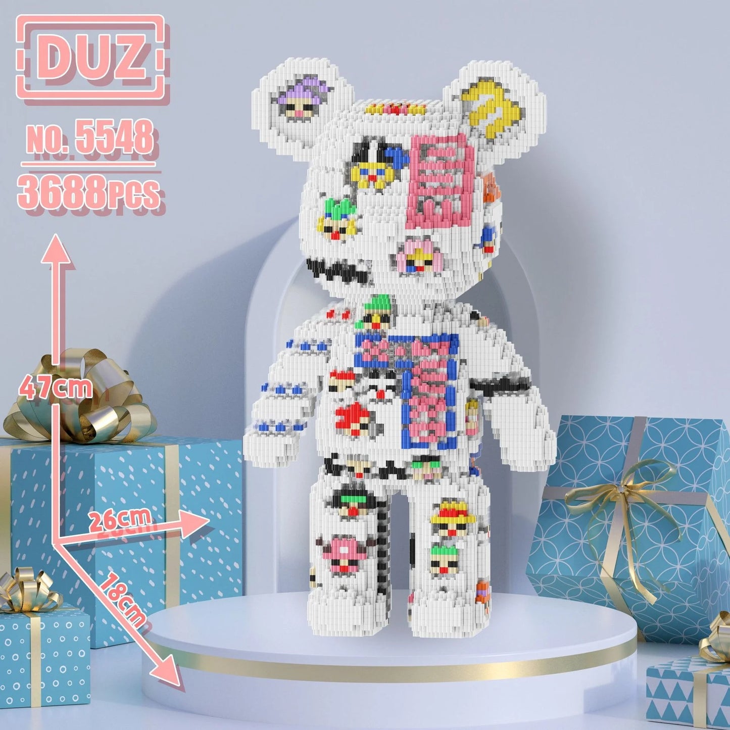 Pixel Bricks Mega Bearbricks Collection