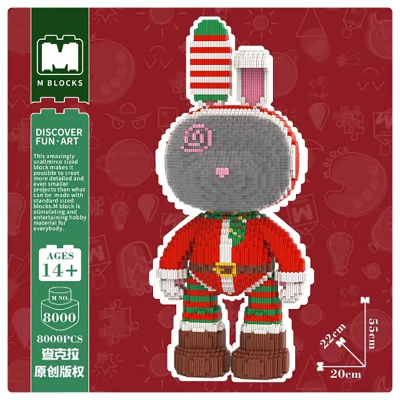 Pixel Bricks Rabbit Bear Collection