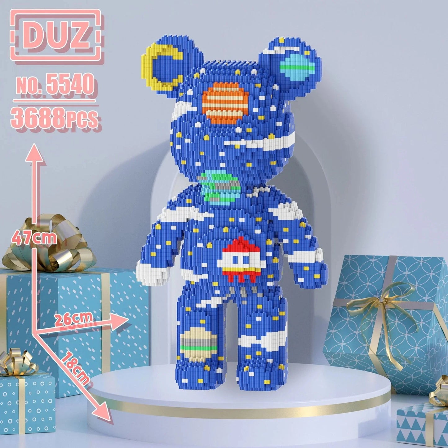 Pixel Bricks Mega Bearbricks Collection