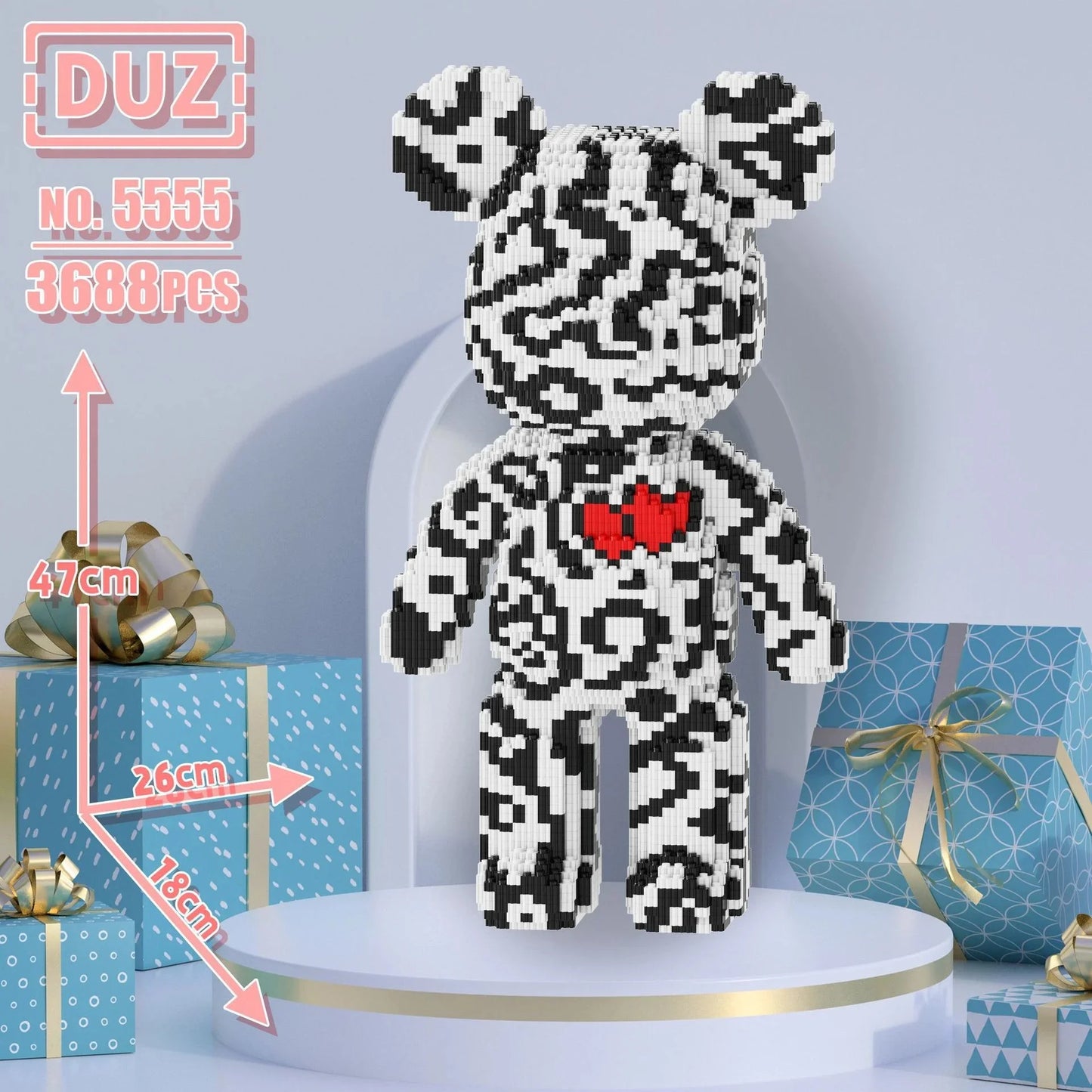 Pixel Bricks Mega Bearbricks Collection