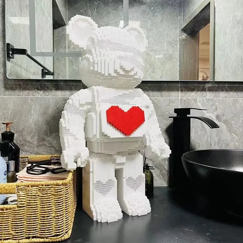 Pixel Bricks Large Bearbrick collection