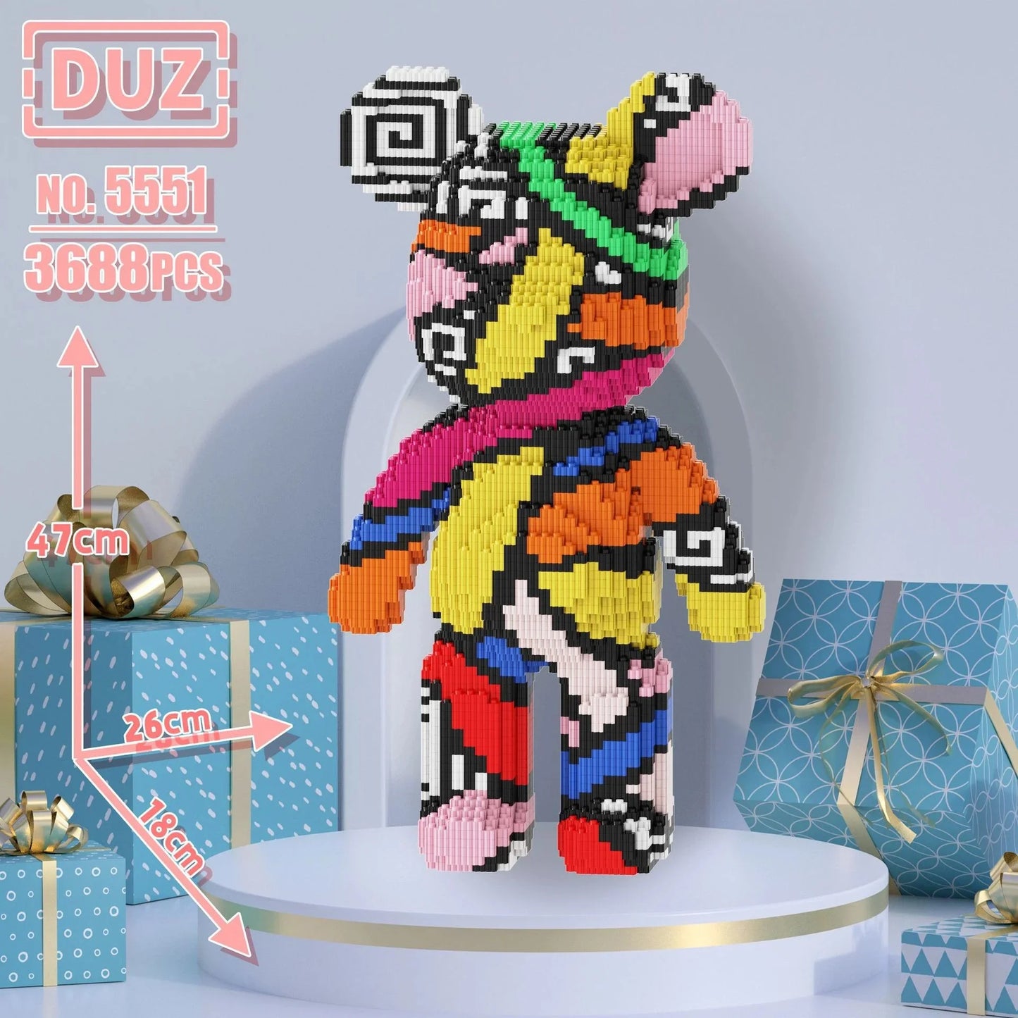 Pixel Bricks Mega Bearbricks Collection