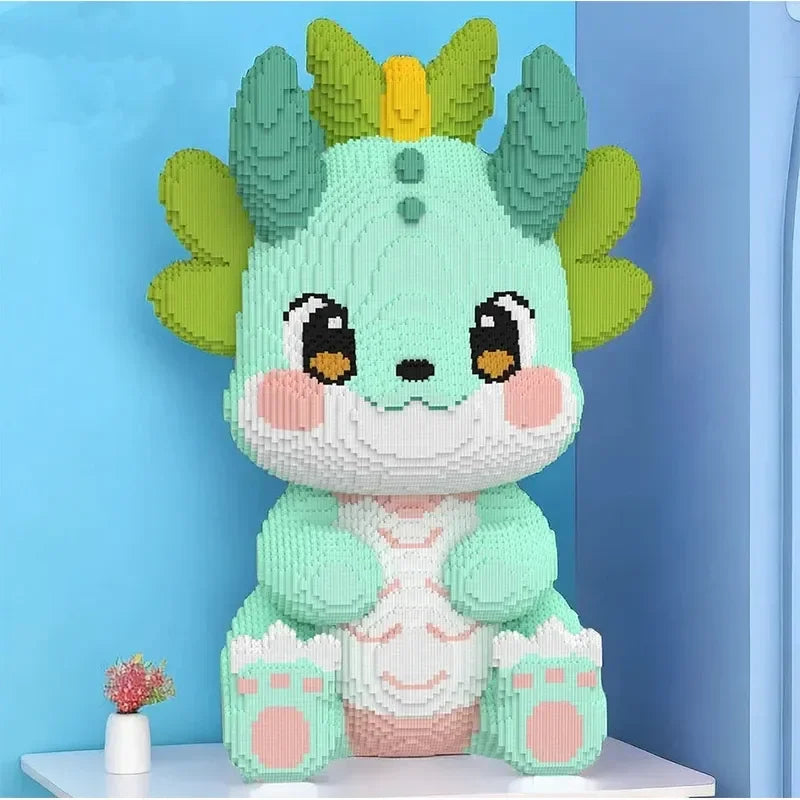 Pixel Bricks Dragon collection