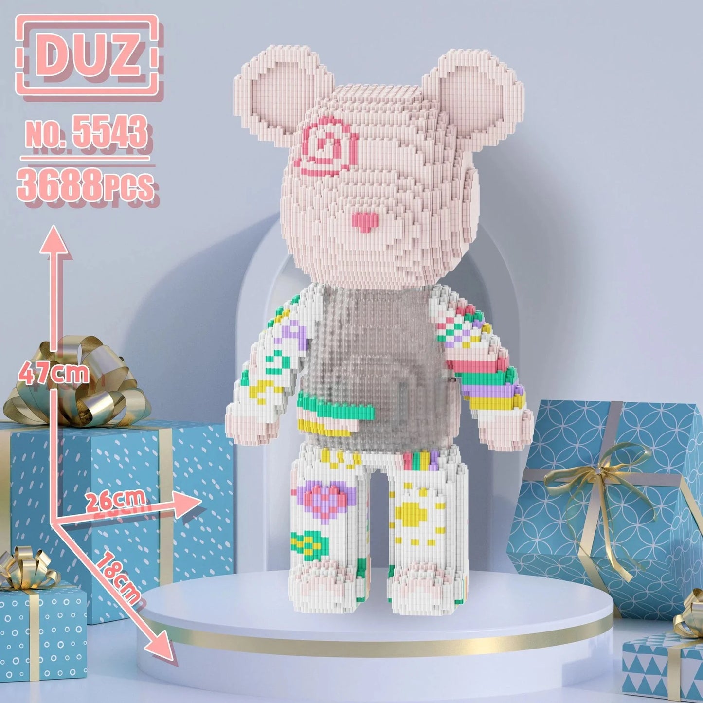 Pixel Bricks Mega Bearbricks Collection