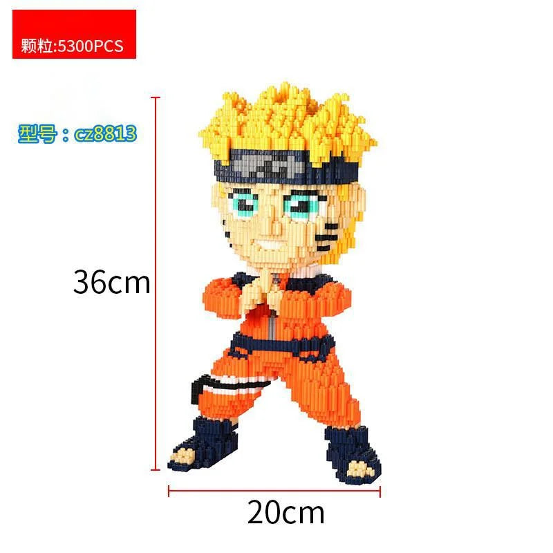 Pixel Bricks Naruto Collection