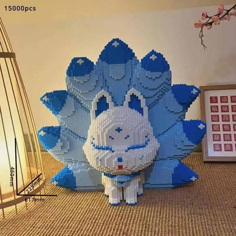 Pixel Bricks Nine-Tailed Fox Collection