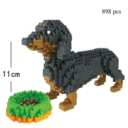 Pixel Bricks Dog Collection