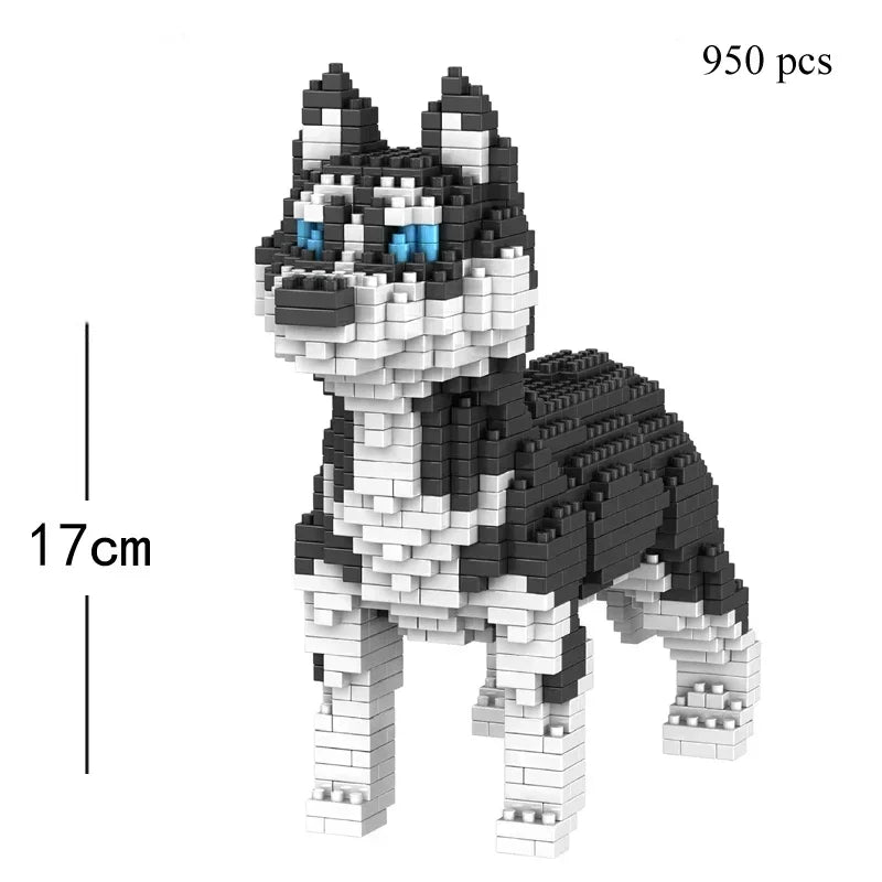 Pixel Bricks Dog Collection