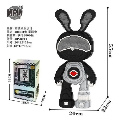 Pixel Bricks Rabbit Bear Collection