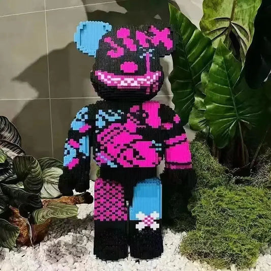 Pixel Bricks Large Bearbrick collection