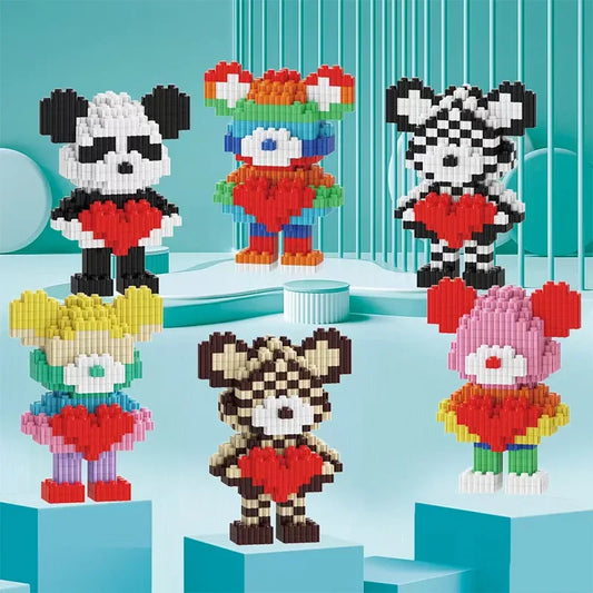 Pixel Bricks Mini Bearbrick Collection