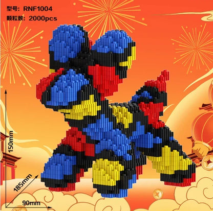 Pixel Bricks Balloon Dog Collection