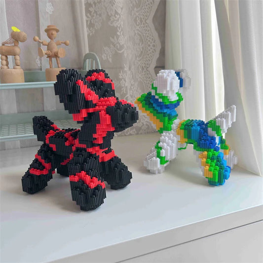 Pixel Bricks Balloon Dog Collection