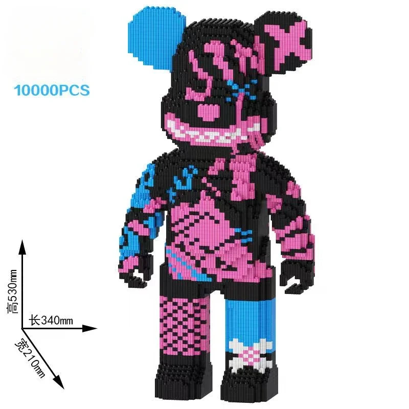 Pixel Bricks Large Bearbrick collection