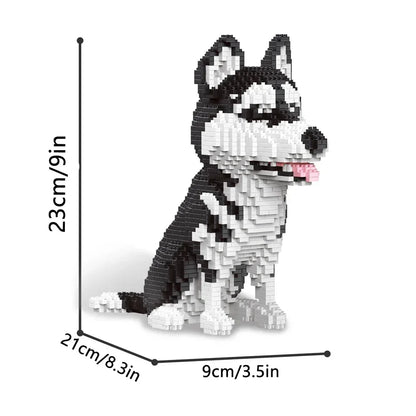 Pixel Bricks Dog Collection