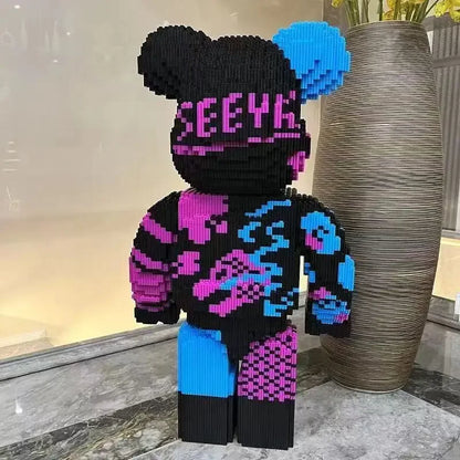 Pixel Bricks Large Bearbrick collection
