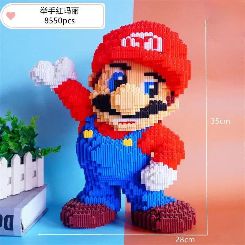 Pixel Bricks Super Mario and Luigi Collection