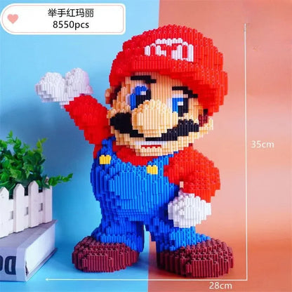 Pixel Bricks Super Mario and Luigi Collection