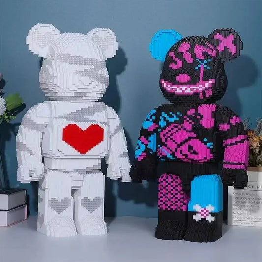 Pixel Bricks Large Bearbrick collection