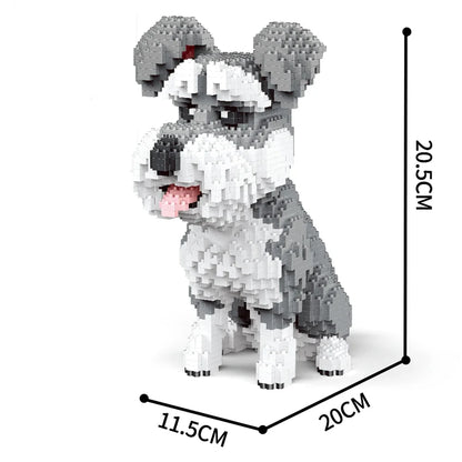 Pixel Bricks Dog Collection