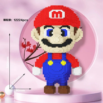 Pixel Bricks Super Mario and Luigi Collection