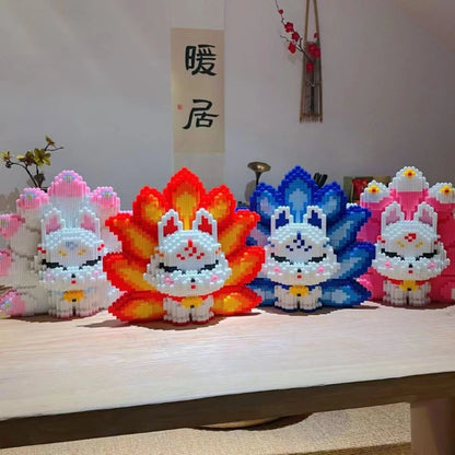 Pixel Bricks Nine-Tailed Fox Collection