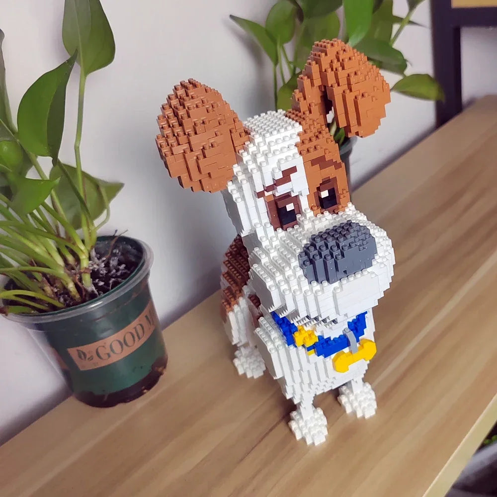 Pixel Bricks Dog Collection