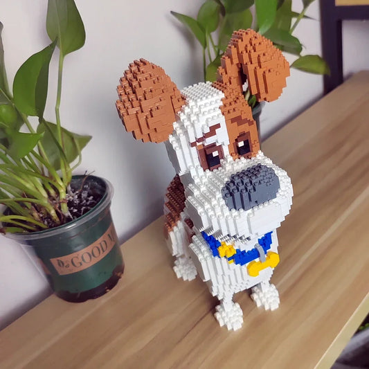 Pixel Bricks Dog Collection