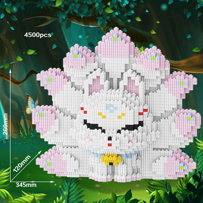 Pixel Bricks Nine-Tailed Fox Collection
