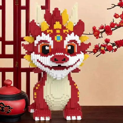 Pixel Bricks Dragon collection
