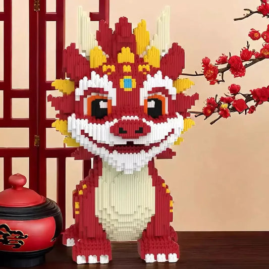 Pixel Bricks Dragon collection