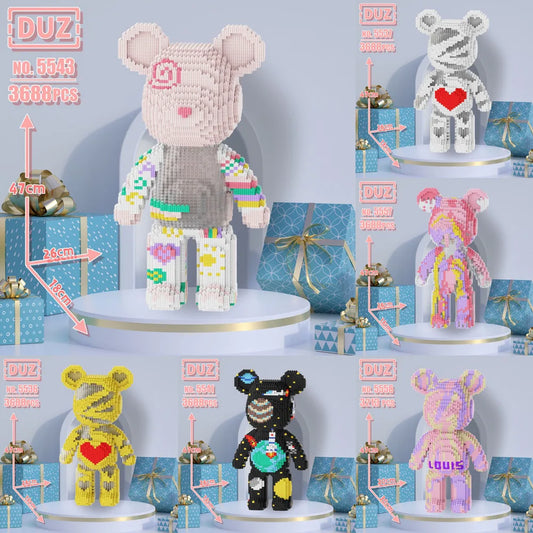 Pixel Bricks Mega Bearbricks Collection